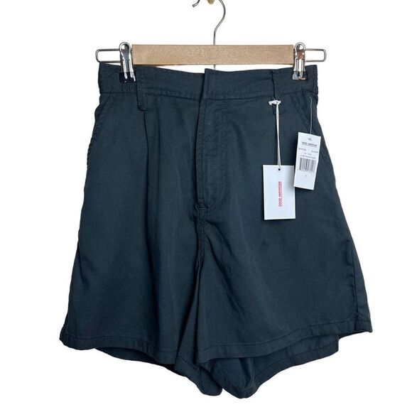 Good American A-Line Trouser Boss Short NWT Sz. 1 (US S) - Picture 3 of 8